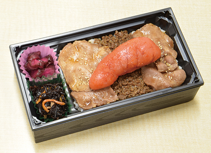 牛たんと明太子のお弁当【かねふく明太子使用】